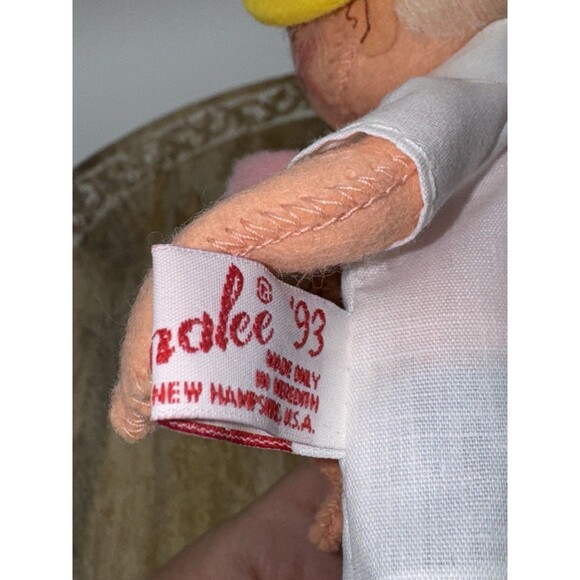 Annalee Mobilitee Dolls Lot Of 3 1993 10th Edition 1992 Doll Society 1994 Baby - Picture 8 of 16